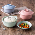 Instant Noodle Bowls with Lids Soup Hot Rice Bowls Japanese Style Students Food Container Healthy Kitchen Bowl Tableware Fugar. 