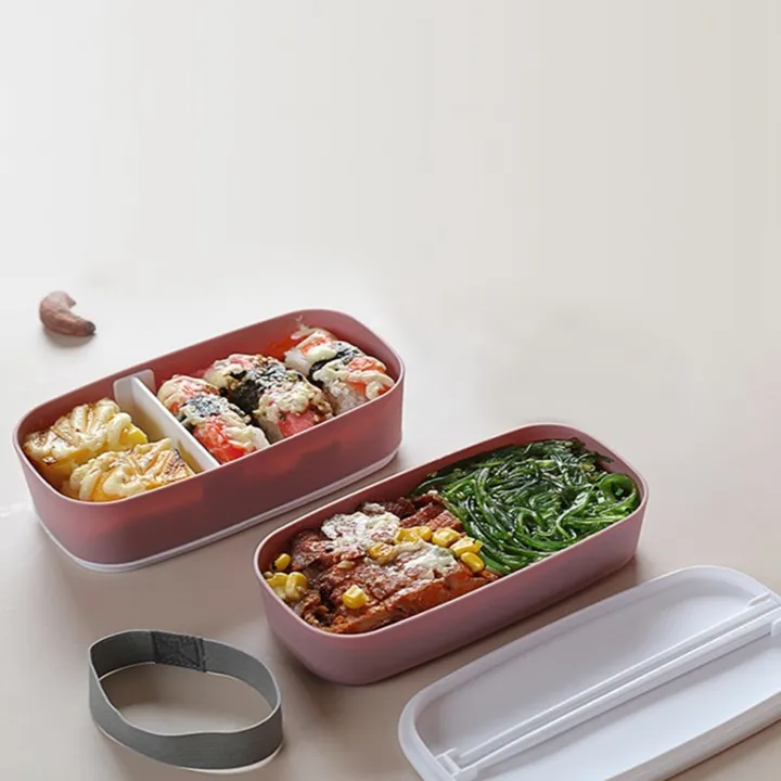 2set%20Microwavable%202%20Layer%20Lunch%20Box%20with%20Compartments%20Leakproof%20Bento%20Box%20Food%20Container%20Lunch%20Box%20Gray%20&%20Green%20-%20Image%206
