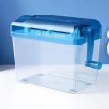Desktop Household Manual Paper Shredder Office Manual Paper Shredder A4 Paper Document Strip Cutting Machine. 