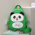 Cartoon Panda Children Backpack Portable Anti-lost Adjustable Kindergarten Backpack School Bag Mini Children School Bag Toddler. 