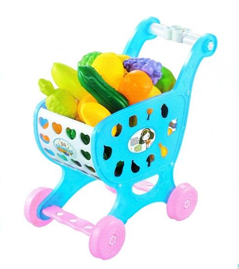 Toy%20Shopping%20Cart%20for%20Kids%20and%20Toddler%20-%20Includes%20Food%20-%20Image%203