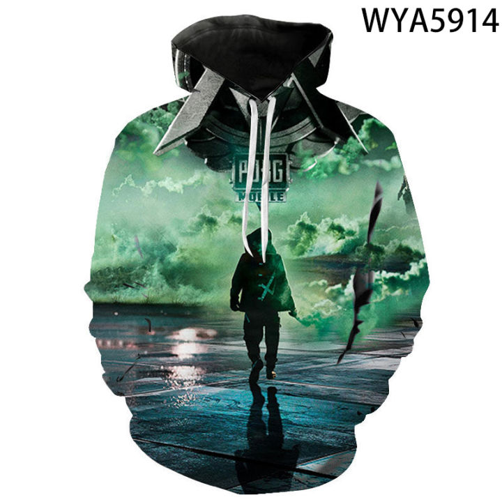 2020 New Game Pubg Men Women Children Pullover Long Sleeve Streetwear 3D Printed Sweatshirts Hoodies Fashion Casual Jacket