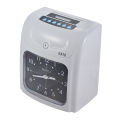 Electronic Employee Time Clock Recorder Attendance Time Card Machine for Office Factory Warehouse. 