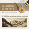 KOGEEK 10PCS 1mm Diameter Welding Wiretips Set Wood Burning Pyrography Pen Burning Machine Accessory. 