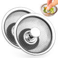 Kitchen Sink Stainless Steel Filter Sewer Mesh Strainers Sink Filter Mesh Bags Bathroom Floor Drain Hair Waste Filter. 