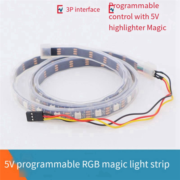 LED%20Light%20Strip%20Full-Color%20LED%20Light%20Strip%20Programmable%20RGB%20LED%20Light%20Strip%20Suitable%20for%20Uno%20R3%20Development%20Board%205V%20Running%20Water%20Lamp%20Light%20Module%20-%20Image%204