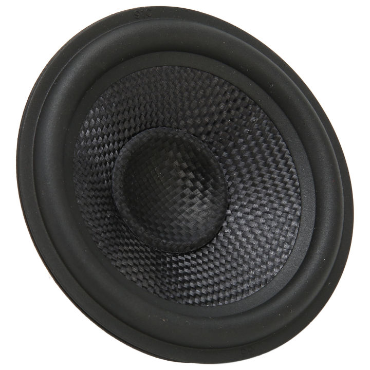 Paper Speaker Cone Drum Paper Rubber Surround 1 Inch Inner Diameter Subwoofer Cones Drum Paper for 4 Inch Speaker