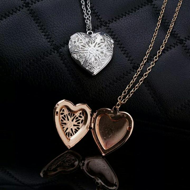 Heart-shaped%20Photo%20Frame%20Pendant%20Necklace%20Openable%20Locket%20Necklaces%20-%20Image%206
