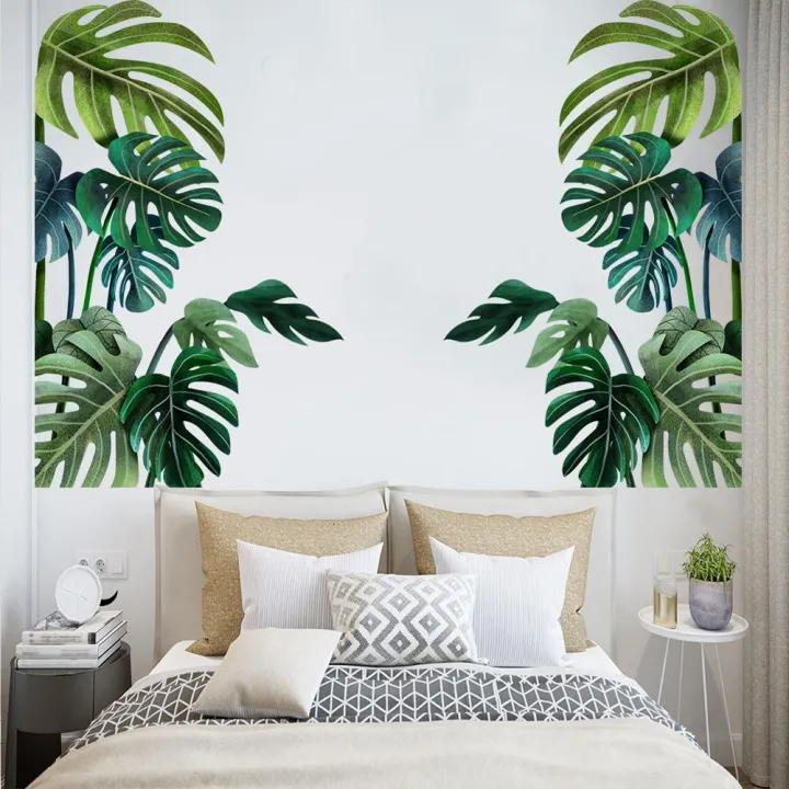 Green%20Tropical%20Leaves%20Wall%20Decal,%20Nature%20Palm%20Tree%20Leaf%20Plants%20Wall%20Sticker%20Art%20Murals,%20Waterproof%20DIY%20Wall%20Decor%20for%20Home%20Decor%20-%20Image%204
