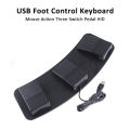 USB Foot Switch Foot Control Keyboard for Windows 2000/XP/Vista/Win 7. 