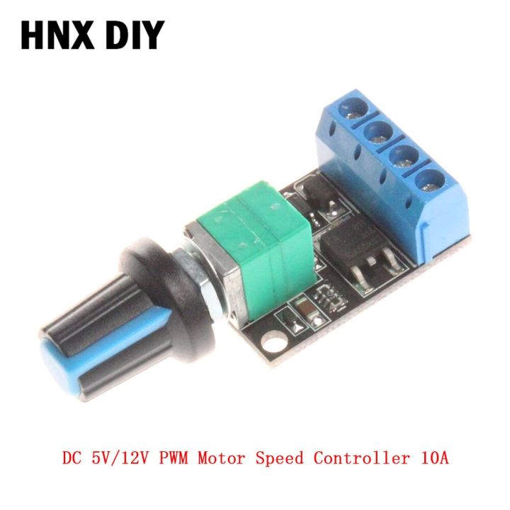 5V 12V PWM Motor Controller Governor Stepless Speed Regulator LED ...