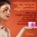 O'nelle Naturals Night Cream: Rejuvenating + Glowing, Co-Enzyme Q10. 