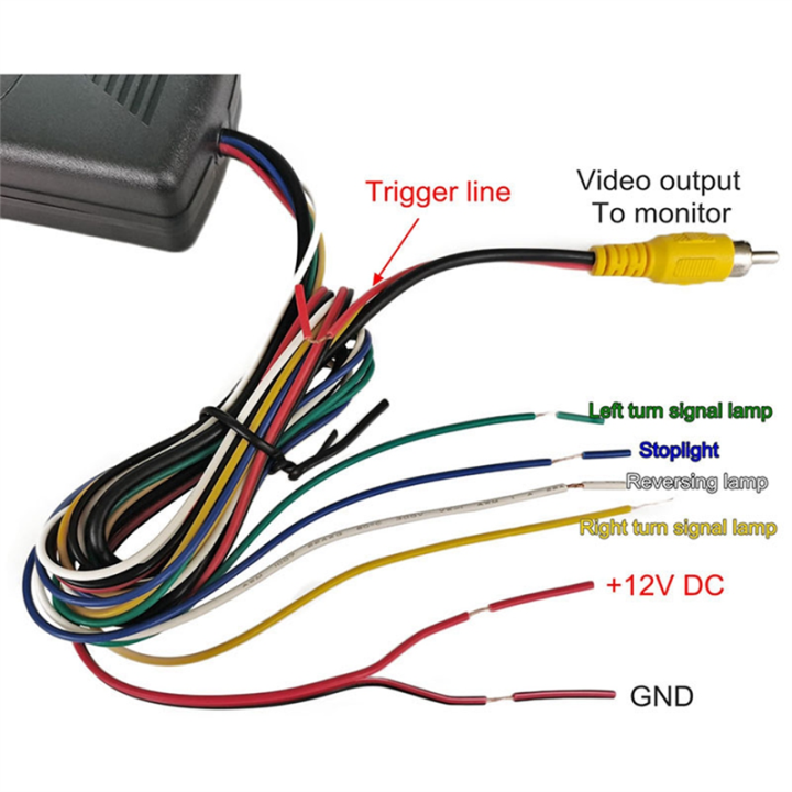4 Cameras in 1 Video Control Image Combiner Channel Converter Box ...