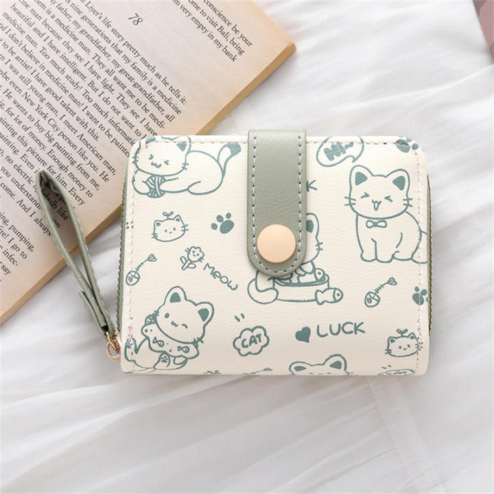 Printed%20Wallet%20Holder%20Girls%20Cute%20Purse%20Women'S%20Short%20Card%20Holder%20for%20Birthday%20Casual%20Gift%20Teenagers%20Fashion%20Personal%20-%20Image%209