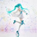 TRTEWWS 15th Anniversary Virtual Idol Singer Figure Two-Dimensional 21cm Hatsune Miku Figure Manga Statue PVC Figure Miku Anime Figure Fans GiftMini - Figures. 