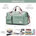 UNIXINU-Carry On Travel Bag with Shoes Compartment for Women, Weekender, Overnight Duffle Bags, Large Capacity, Sports and Fitness Bags.. 