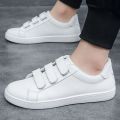 2023New Popular Men's Shoes Spring and Summer Versatile White Shoes Men's Flat Sneakers Korean Casual Sneakers Men. 
