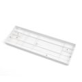 Plastic Case for 60% Mechanical Keyboard Plastic Shell Fits Most Mini Mechanical Keyboard GH60 A60 DZ60 XD60 White. 