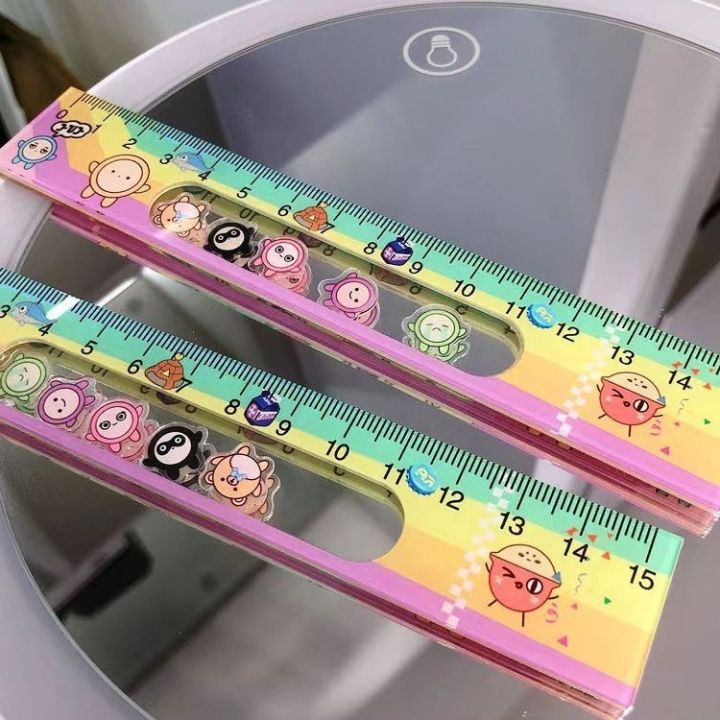 Party Rulers 【Numba】Cartoon Cute Sanrio Shaking Music Ruler Pacha Dog Egg Waffle ...