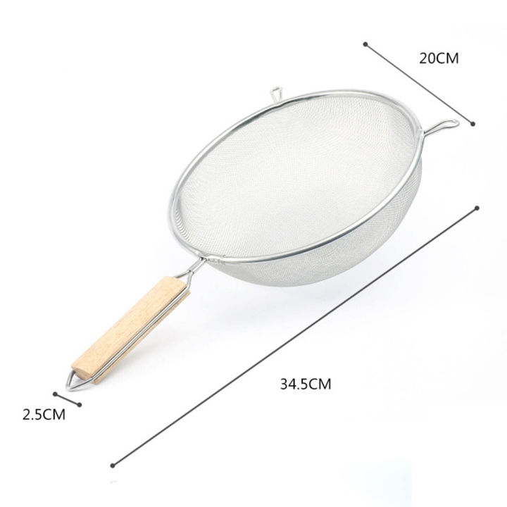 Heavy-duty%20Kitchen%20Strainer%20Fine%20Mesh%20Stainless%20Steel%20Strainer%20with%20Wooden%20Handle%20Kitchen%20Colander%20Skimmer%20Spoon%20for%20Cooking%20Sifting%20Filtering%20Premium%20Metal%20Sieve%20Tool%20for%20Cuisine%20Easy-grip%20Kitchen%20-%20Image%203