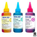 Universal Refill cartridge Ink Epson L130 ink Lexmark Ink Dye CISS ink Cyan, Magenta, Yellow Colors 100ML For Epson, Canon, HP, Brother Cartridge refill ink universal refill ink Inkjet printer Ink. 