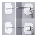 Refrigerator Lock,With Key for Adults, Lock for a Fridge,Cabinet Door. 