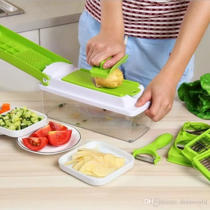Genius%20Nicer%20Dicer%20Plus%2012%20In%201%20Multi%20Chopper%20Vegetable%20Cutter%20Fruit%20Slicer%20Stainless%20steel%20blades%20-%20Image%203