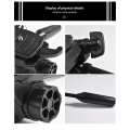 Tripod Head Camera Video Head Hydraulic Fluid Handle 3/8" 1/4"Thread with Quick Release Plate. 