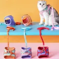 With Reflective Strap For Cat Puppy,Rabbit Breathable Adjustable Vest Harness Soft Pets Vest Cat Collar Cat Harness Cat Accessories. 