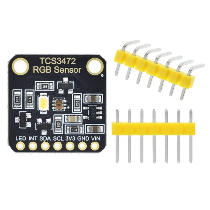 TCS34725%20Color%20Sensor%20TCS3472%20RGB%20Sensor%20Recognition%20Module%20RGB%20Development%20Board%20IIC%20for%20STM32,Double%20Hole%20Easy%20Install%20-%20Image%2010