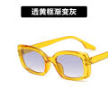 Europe and the United States small face sunglasses small box white square street shooting Korean wave new sunglasses.. 