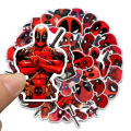 20/40/60pcs Deadpool Stickers Marvel Universe Superhero Stickers for Laptop Scrapbook Journal Kids Girls Boys Stickers. 