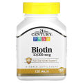 21st Century, Biotin, 10,000 mcg, 120 Tablets. 