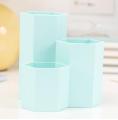 Hexagon pen holder creative fashion cute storage box desktop honeycomb storage box cosmetic plastic pen barrel female. 