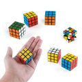 Mini Brain Rrubik cube Tiny 3.5x3.5x3.5 cm Color Puzzle Cube Toys Stress Relief Party Game Toy to Boys and Girls for Favors Birthday Gifts Party Supplies. 
