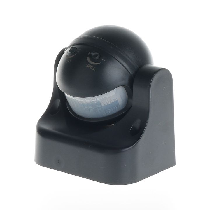 TS-A110 PIR Motion Sensor Switch – 180° Detection, 15m Range, Adjustable Delay & LUX, IP44 Outdoor/Indoor