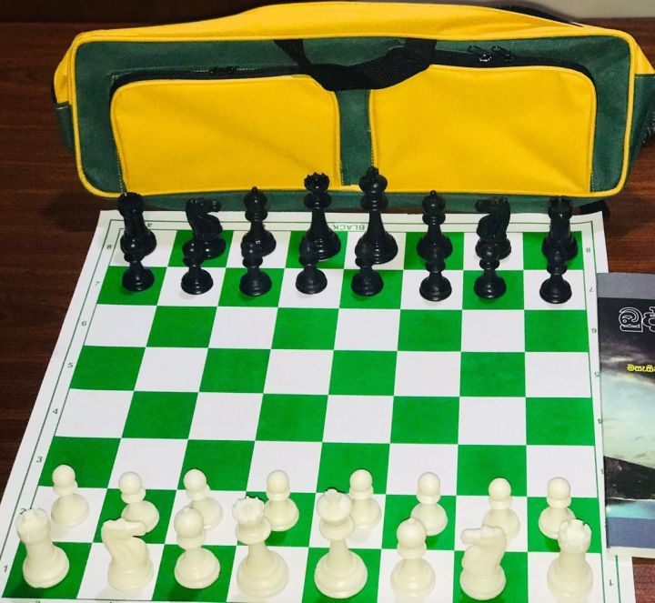Chess%20Board,%20Pieces%20&%20Bag%20Sri%20Lanka%20(%20All%20Pieces%20Meets%20Chess%20Tournament%20Standard)%20-%20Image%202