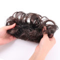 Curly Messy Bun Hair Piece Scrunchie Natural Look Wig Hair Ring Fluffy Hair Decor Girl Ponytail Hair Extension Wrap 1Pcs. 