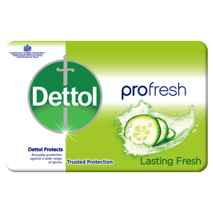 Dettol Soap Lasting Fresh Anti Bacterial, 100g
