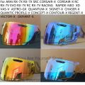 Helmet visor For ARAI RX-7X RX-7X SRC CORSAIR-X CORSAIR-X RC RX-7V EVO RC RACING RAPIDE-NEO XD VAS-V ASTRO-GX QUANTUM-X SIGNET-X CHASER-X. 
