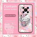 Waterproof Quicksand Phone Case For ZTE Blade V70 Max/Nubia V70 Max Phone Lens Protection Fashion Design Anti-knock cute. 