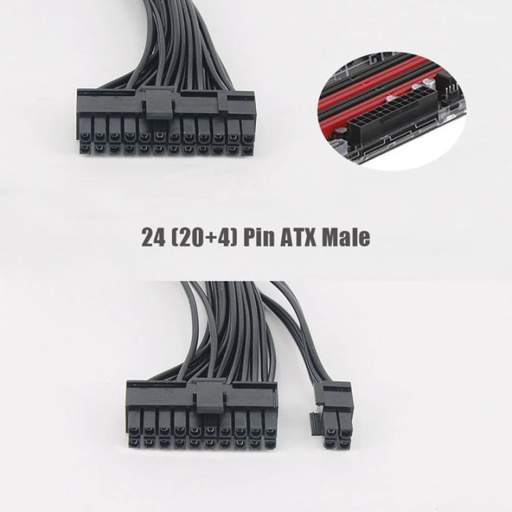 Power%20supply%20splitter,%20Dual%20PSU%20Cable%20Adapter%2024,%2020+4%20Pin%20ATX%20Motherboard%20Extension%20for%20Mining%2012%20Inch%20(30CM)%20-%20Image%203