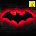 Batman Led Night Light wall art,led strip,led strip light,gaming room led light,led wall art. 