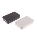 80*50*15mm Mini Iron Box Slide Cover Storage Box Portable Tin Boxes Container. 