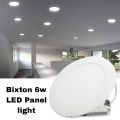 BIXTON 6W LED PRO PANEL LIGHT WITH 2YEARS WARRANTY, SUNK TYPE 600 LUMEN POWER HOME USE OFFICE USE COOL WHITE LED PANEL. 