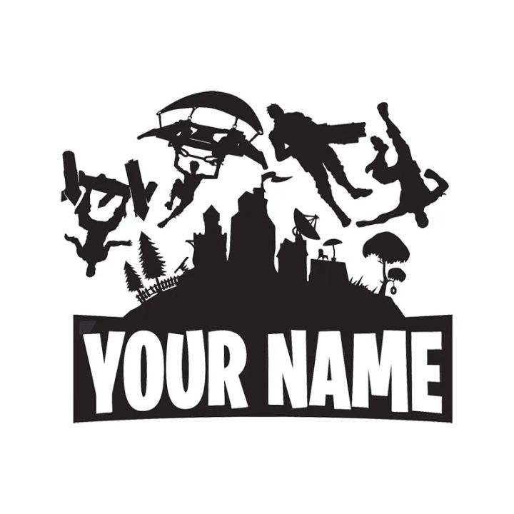 Customed%20Name%20Wall%20Stickers%20Boys%20Gaming%20Room%20Vinyl%20Decal%20Kids%20Bedroom%20Wall%20Decor%20Gamer%20Room%20Decoration%20Accessories%20Castle%20-%20Image%203