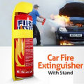 Portable fire extinguisher bottle foam Spary 500ml 1000ml mount type instant protect class A class B fire incedents use  home office car vehicle non-toxic environmentally safe ozone friendly- Essential home office car vehicle fire protector ISO9001. 