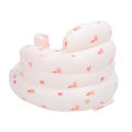 Baby Inflatable Sofa Portable Soft Baby Inflatable Seat Bunny Print for Bed for Newborn. 