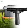 T Shaped Pipe Sleeve Trampoline Enclosure Pole Protection Cover for Exercise. 