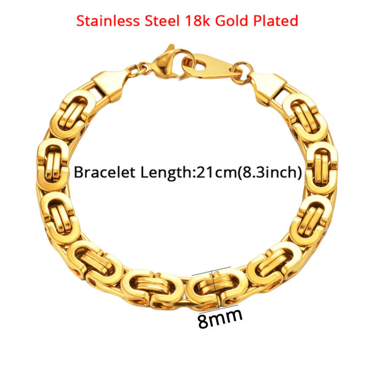 Mens%20316L%20Stainless%20Steel%20Male%20Bracelet%20Wholesale%20Braslet%20Gold%20Silver%20Color%20Braclet%20Chunky%20Cuban%20Chain%20Link%20Bracelet%20For%20Man%20SMGSLIB%20Mother%20-%20Image%203